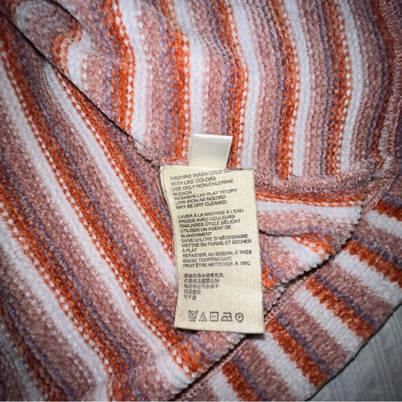 Chenille Striped Hoodie by Saturday/Sunday by Anthropologie size S - Picture 9 of 11